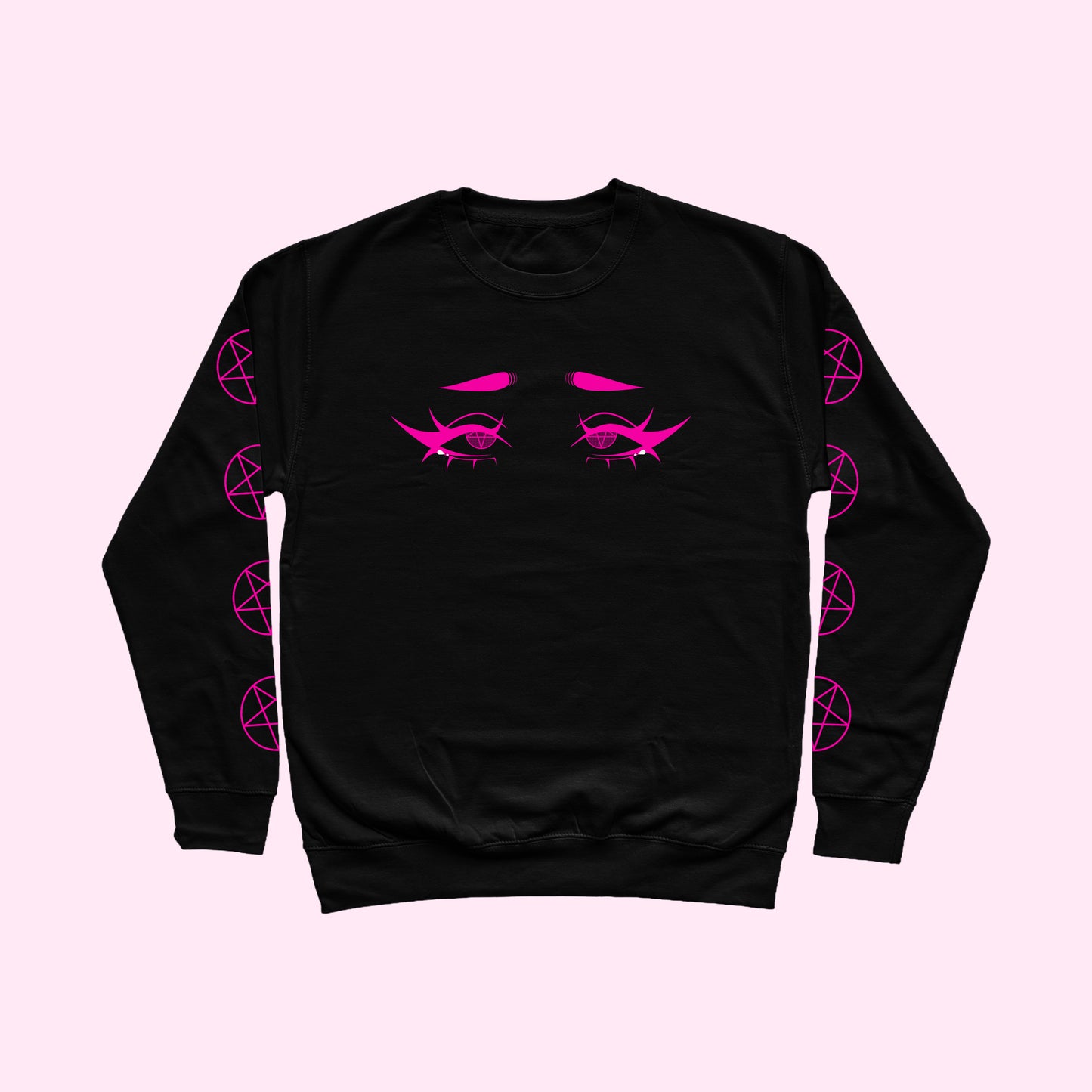Possessed Monster Eyes Sweater (Sizes S-5XL)