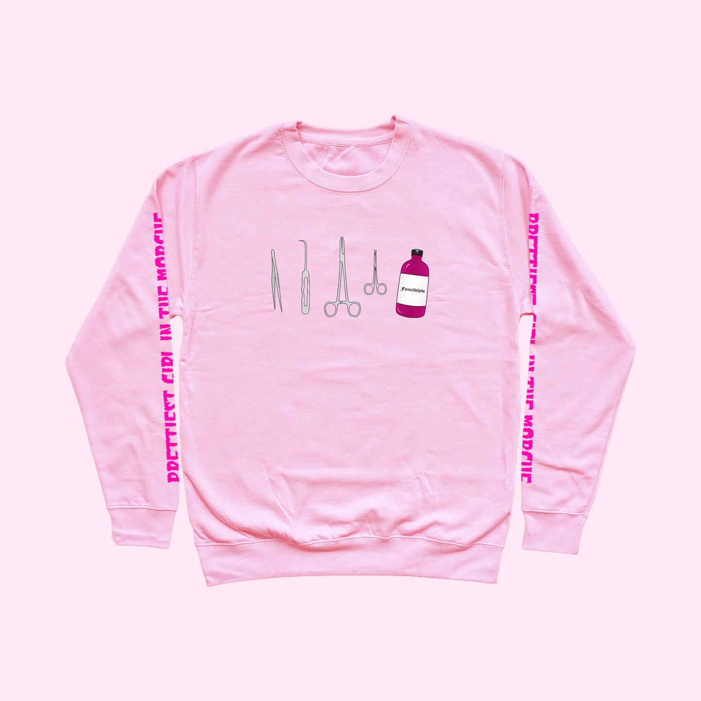 Prettiest Girl In The Morgue Sweater (Sizes S-5XL)