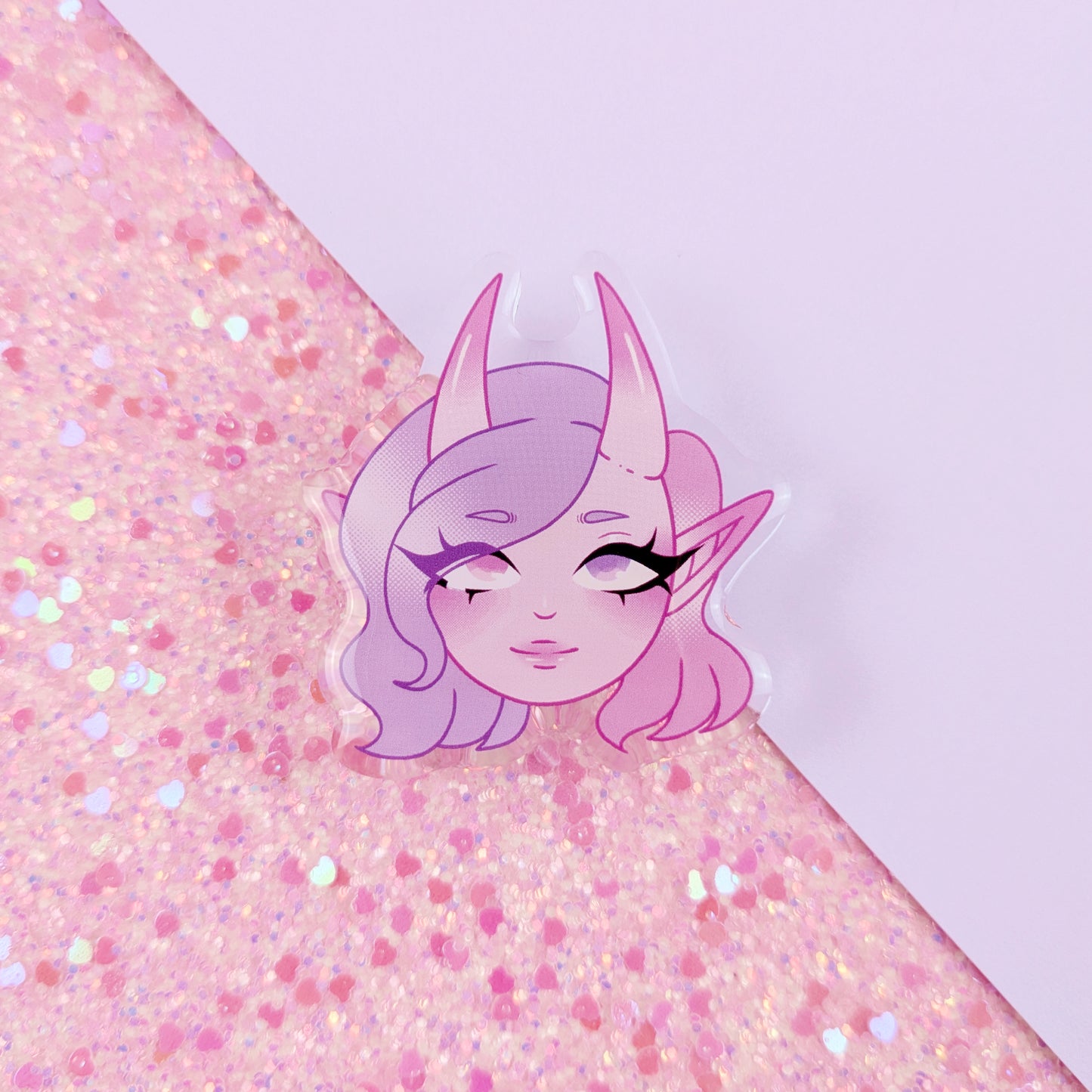 B Grade Pastel Demon Acrylic Pin