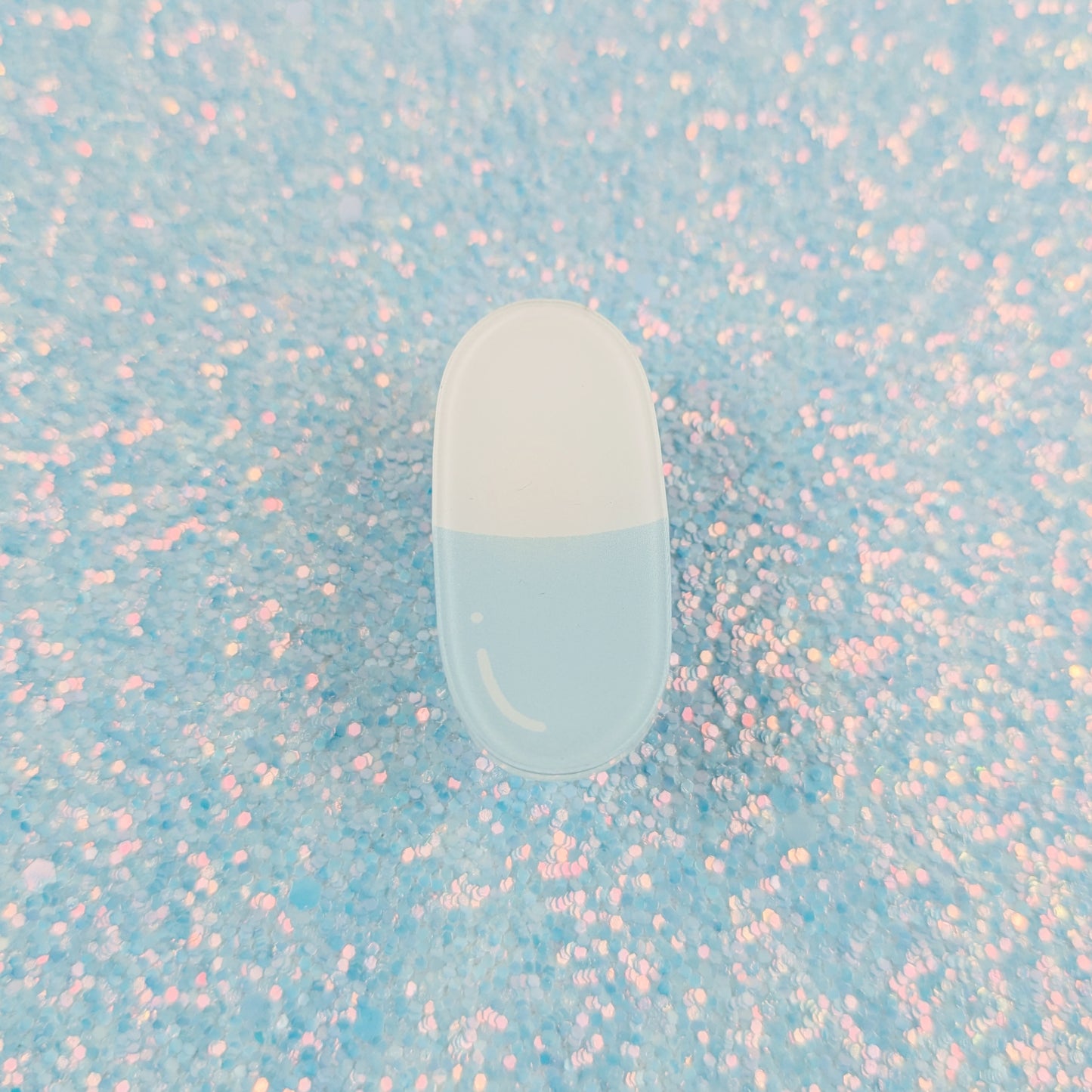 Blue Pill Acrylic Pin
