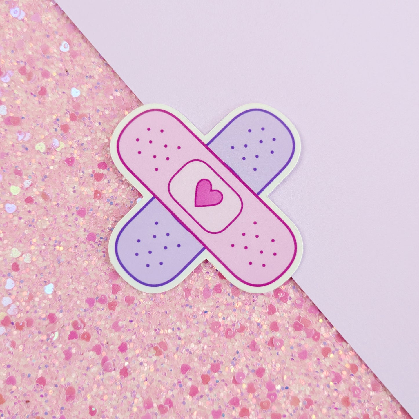 Crossed Bandages Vinyl Sticker