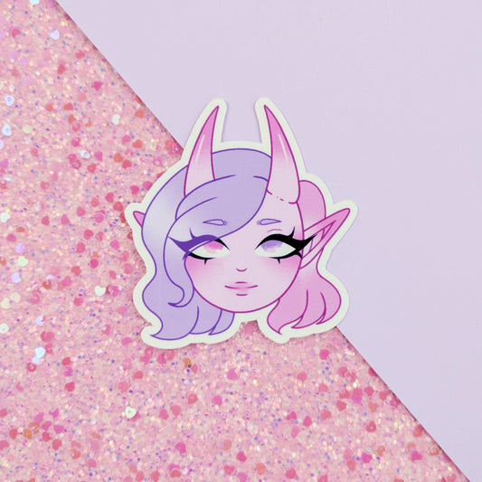 Pastel Demon Vinyl Sticker
