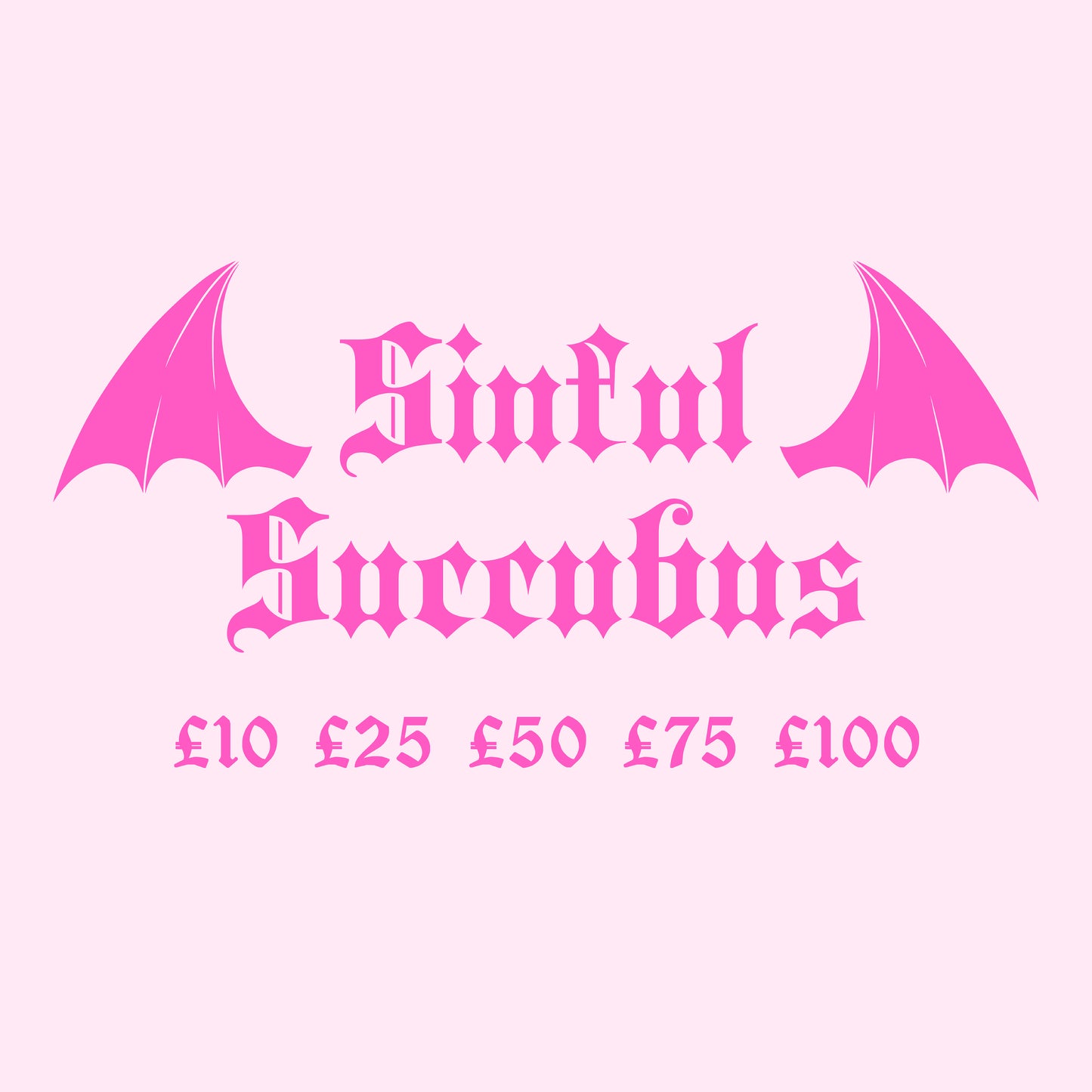 Sinful Succubus Gift Card
