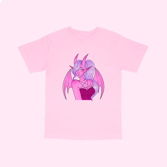 Pink Succubus T-Shirt (Sizes S-5XL)